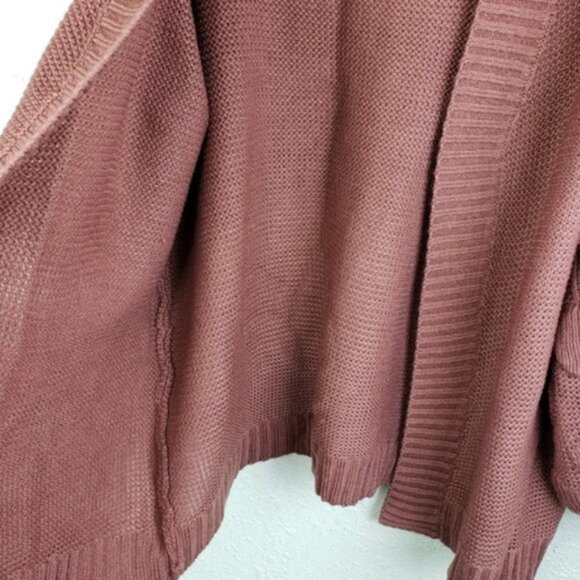 TOBI Shannon Oversized Bohemian Slouchy Chunky Knit Cardigan Balloon Sleeve Boho - Picture 11 of 15